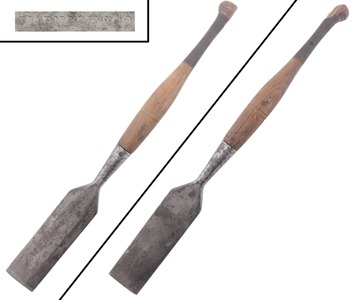 Warnock, Galt., Ontario, Canada: Early "Bevel Back" 3" Carpenters Slick