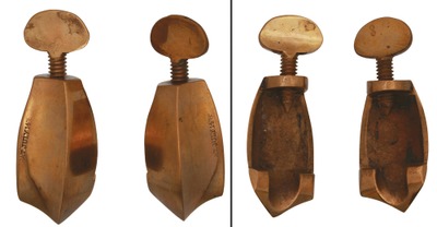 Pliny F. Chandler, Springfield, Massachusetts: Pair Of Patented Chamfer Guides