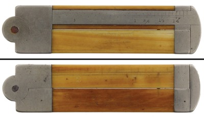 STANLEY (Unmarked), No. 38: Six-Inch, Two-Fold Folding Rule