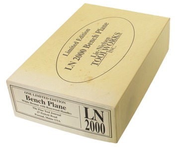Lie-Nielsen Tool Works, Warren, Maine: Unused Orig. Box For Ln-2000 Plane