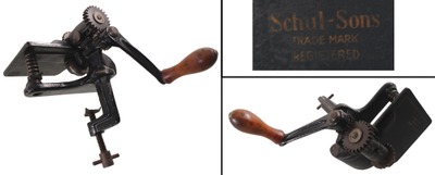 Schulder & Co., A./New York, Ny: "Schul-Sons" Brand Leather Pinking Tool