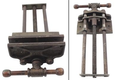 Columbian Vise & Manufacturing Company, Cleveland, Ohio: 10" Jaw Width Woodworker's Vise