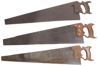 Henry Disston, Philadelphia, Pennsylvania: Two Early Maker Mkd. Hand Saws