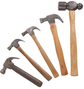 David Maydole Hammer Company, Norwich, New York: Lot Of Five Clean Maydole Hammers