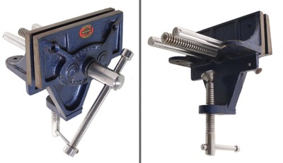 Woden Tools Ltd., Sheffield, England: Cast Iron Screw Adjust Wdwkg. Vise