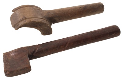 Unmarked: Two Shipwright's Serving Mallet