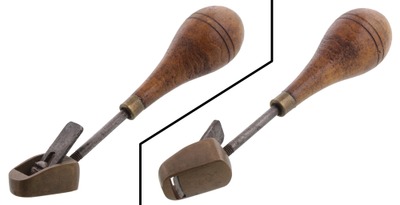 Unmarked: Extra Clean Convex Sole Violin Mkrs Plane