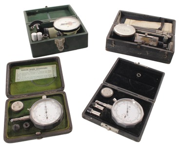 Assorted Makers: Coll. Of Four Machin Speed Indicators