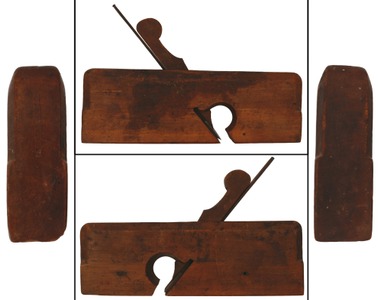 Hayden, T./Windsor, Ct No. MPMH, No. MPMH: Fruitwood Body Rabbet Molding Plane