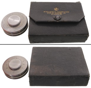 Gardner Laboratory, Henry A./Beth: Euverard's Patent Wet Film Gauge