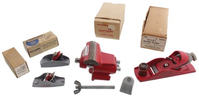 Sears, Roebuck & Company, Chicago, Illinois: Four Original Box Woodworking Tools