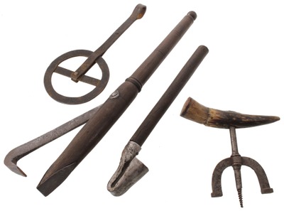 Unmarked: Lot Of Early Type Coopers' Tool