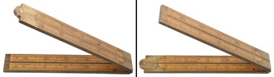 Stanley Rule & Level, No. 60: Two-Foot/Four-Fold Folding Rule