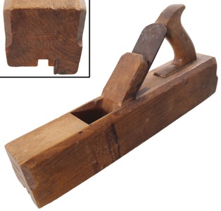 L. Little, Bofton, Massachusetts: Early 19th Century Hdld. Tongue Molding Plane