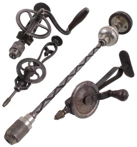 Assorted Makers: Four Intesting Early Hand Drill