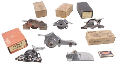 Assorted Makers: Coll. Of Six Clean Wallpaper Trimmers