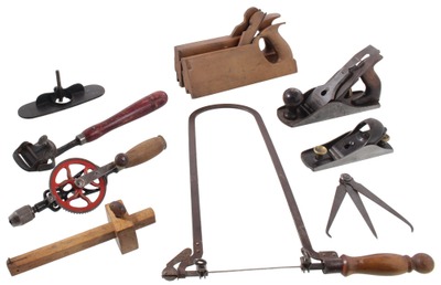 Assorted Makers: Lot Of Clean & Usabl Woodworking Tools