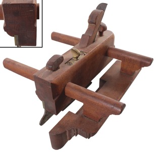 J.M. Taber, New Bedford, Massachusetts: Unhdld. Screw Lock Arms Plow Plane