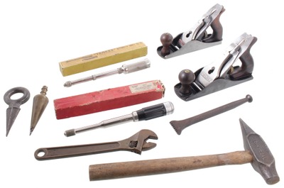 Assorted Makers: Lot Of Clean & Usabl Woodworking Tools