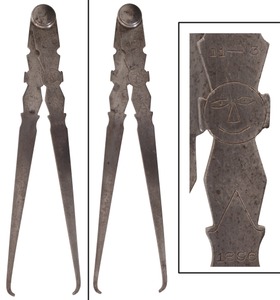 Unmarked: Early Dated Outside Caliper