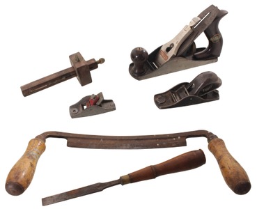 Assorted Makers: Lot Of Clean & Usabl Woodworking Tools