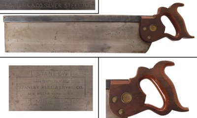 E.C. Atkins & Company, Indianapolis, Indiana: Extra Clean Stanley Mitre Box Saw