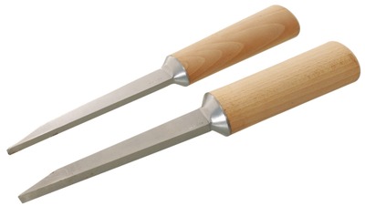 Ray Iles, Horncastle, England: Two Unused "Pigsticker" Chisels