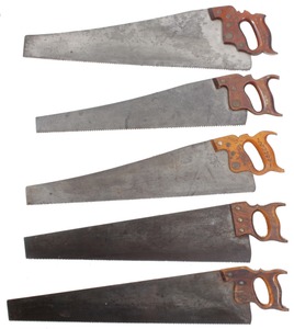 Assorted Makers: Five Clean & Usable Hand Saws