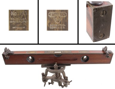 Stanley Rule & Level, No. 48: Clean & Complete Plated Leveltand