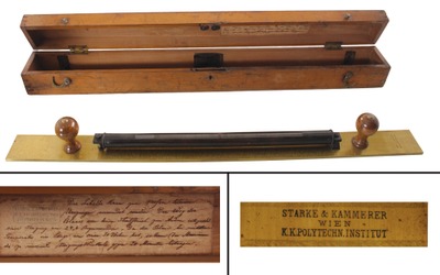 Stark & Kammerer/Vienna, Austria: Precision Brass Base Machinist's Level