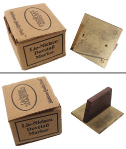 Lie-Nielsen Tool Works, Warren, Maine, No. DTM: Unused Brass & R'wood D'tail Marker
