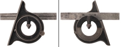L.S. Starrett, Athol, Massachusetts, No. 3/32: Patent Machinist's 5" Protractor