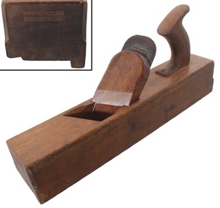 Jo. Fuller, Providence, Rhode Island: Early Yellow Birch Panel Raising Plane