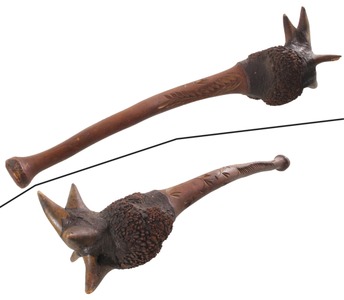 Unmarked: Superb Penobscot Tribe War Club