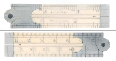 Sutton & Son/New York, Ny: Six-Inch, Two-Fold Folding Rule