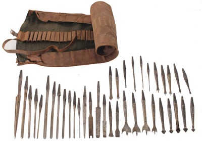 Assorted Makers: Magnificent Set Of Early Auger Bit
