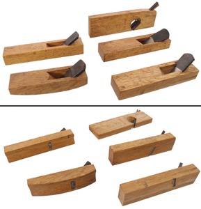 Unmarked: Set Of Five Japanese Woodworking Planes