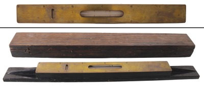 W.C. Rieker, Philadelphia, Pennsylvania: Brass & Iron Millwright's Level