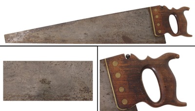 Henry Disston & Sons, Philadelphia, Pennsylvania, No. 38: "Jackson Gorham" Patent Saw