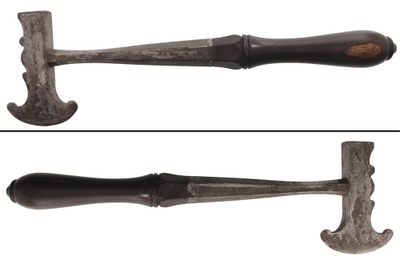 Unmarked: Early Rosewood Hdl. Spec. Purp. Hammer
