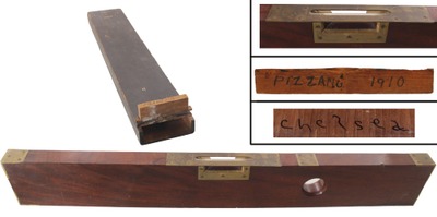 Pizzano, Filomeno/Chelsea, Ma: Craftrsman Made Mahogany Level