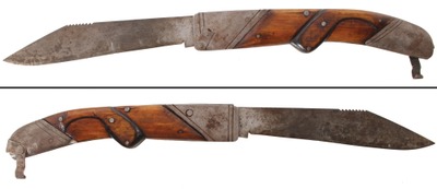 Unmarked: Massive Spring Actio Folding Knife