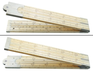 E.A. Stearns & Company, No. 48: Two-Foot, Four-Fold Folding Rule