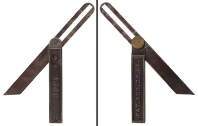 Wilbur F. Hill, North Manchester, Connecticut: "The Boss" Patent "T" Bevel
