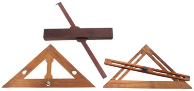 Unmarked: Three Early Wooden Layout Tools
