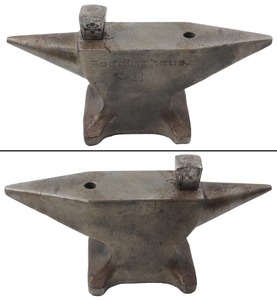 Peddinghaus Gmbh, Paul Ferdinand No. 20, No. 20: Rare 20 Kg Dual Horn Blacksmith Anvil