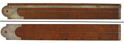 Robert Hawthorne, Newcastle-Upon-Tyne, England: Engineer's Folding Calculating Rule