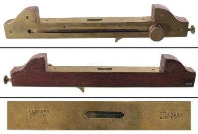 John Nester, Portland, Oregon: "Nester's Patent" Marking Gauge