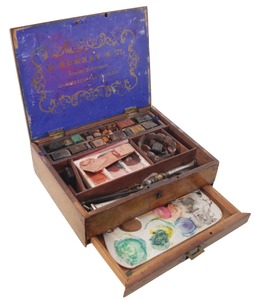 G. Rowney & Company, London, England: Complete 19th Centur Artist's Set