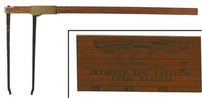 R.B. Haselton, Contoocook, New Hampshire: Classic Log Caliper Gauge